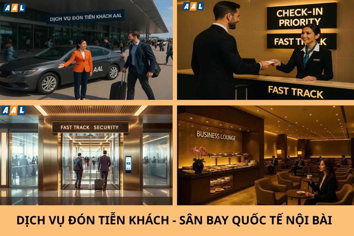 DỊCH VỤ ĐÓN TIỄN KHÁCH - SÂN BAY QUỐC TẾ NỘI BÀI